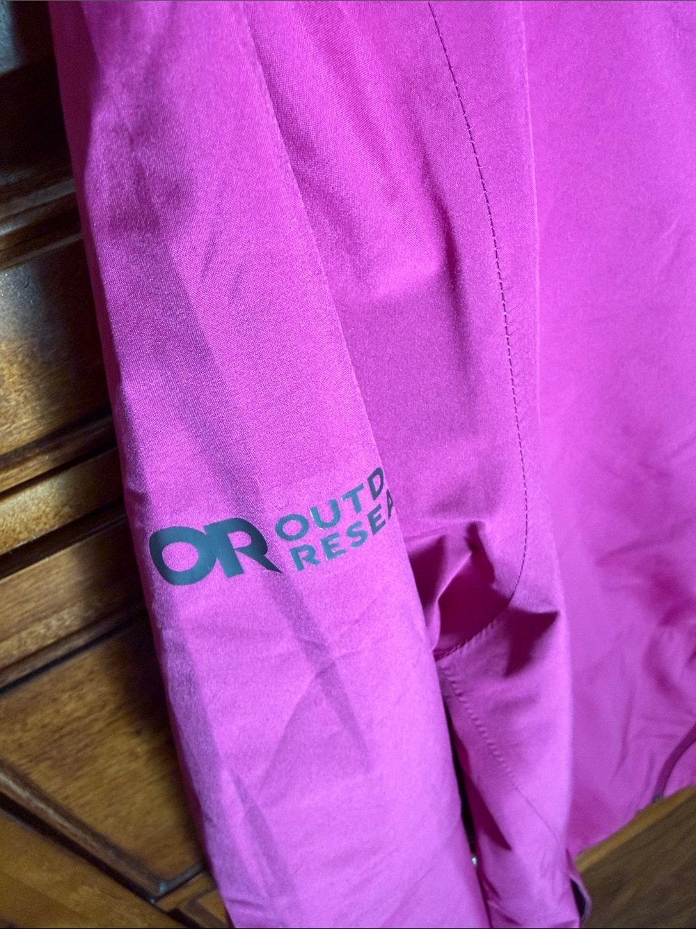Outdoor Research Women Pink Hooded Trench Coat - Picture 6 of 15